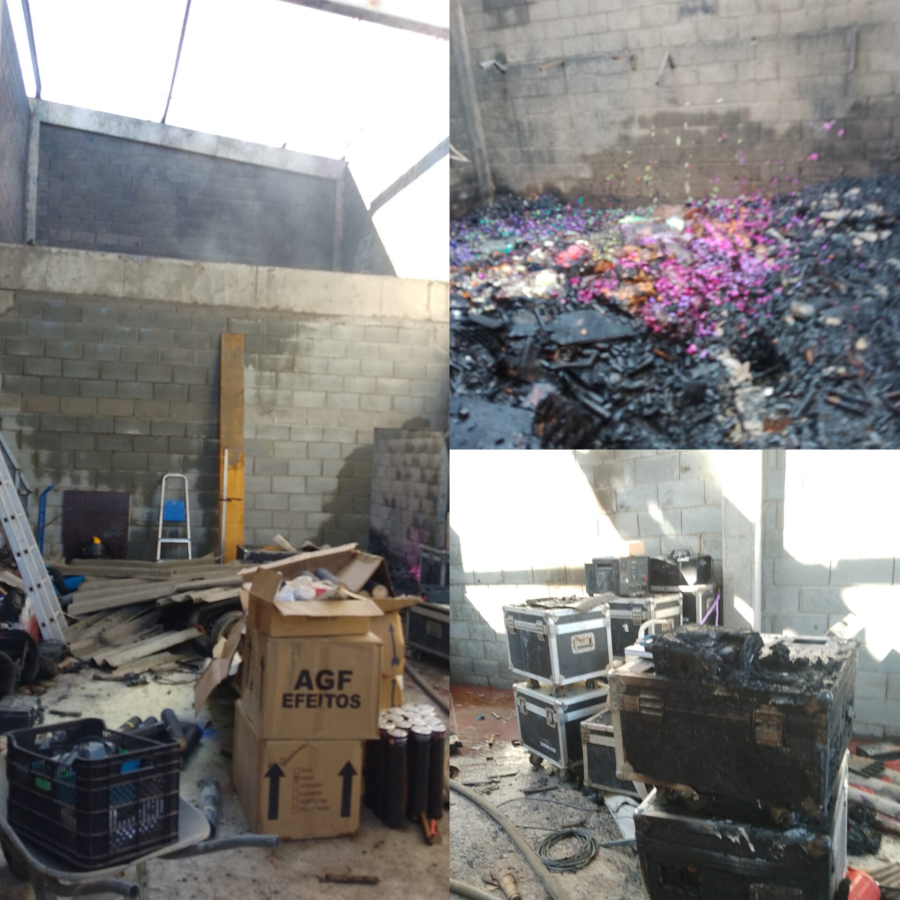 Incêndio em fábrica de fogos explosivos deixa trabalhadores feridos em Alagoas