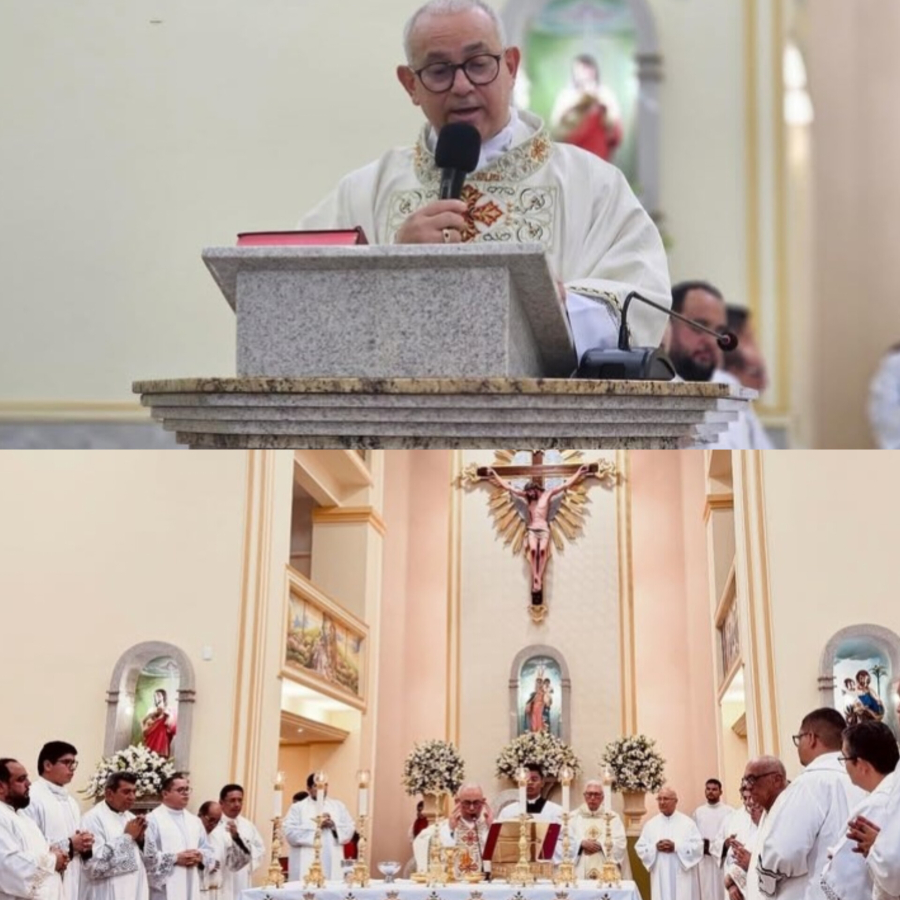 Missa marca Jubileu de Prata sacerdotal de Padre Adauto Alves Vieira
