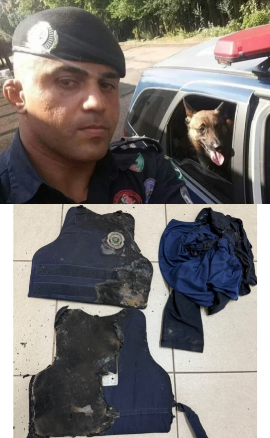 Guarda Municipal é atacado com gasolina e fogo por mulher em surto psiquiátrico e morre após uma semana internado em estado grave