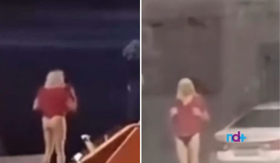 Pastor de calcinha aparece novamente em vídeo; e dessa vez de fio dental vermelho
