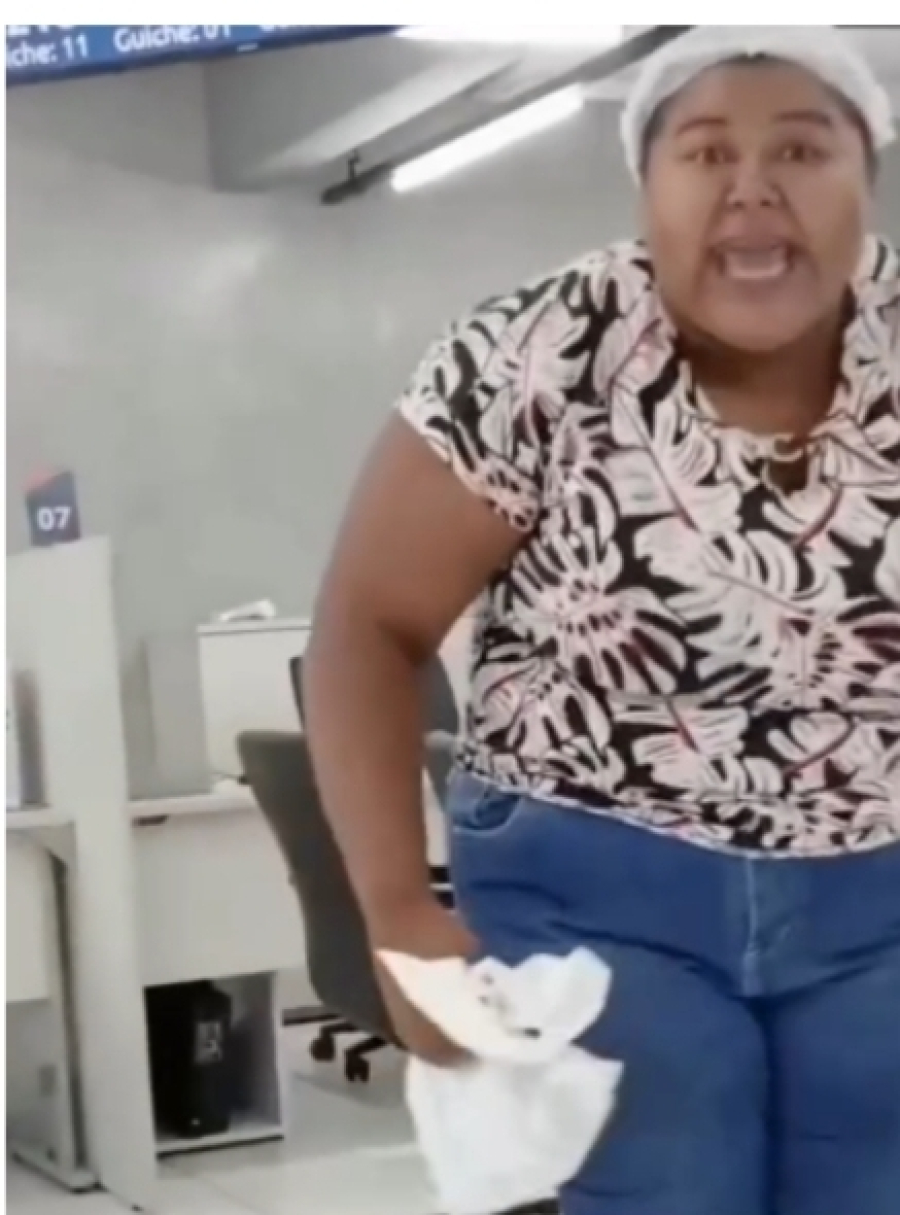 Mulher em surto destrói parte de agência de atendimento da Equatorial 