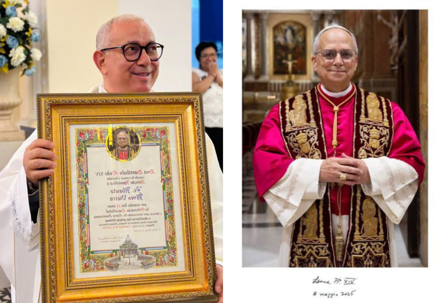 Padre Adauto Vieira recebe honraria do Papa Leão XIV