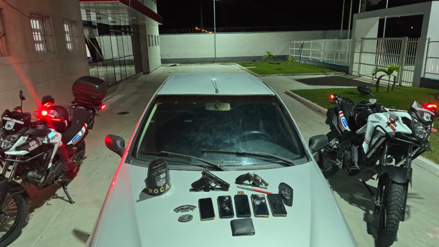 PM apreende arma de fogo em Santana do Ipanema e cumpre mandado de prisão em Penedo