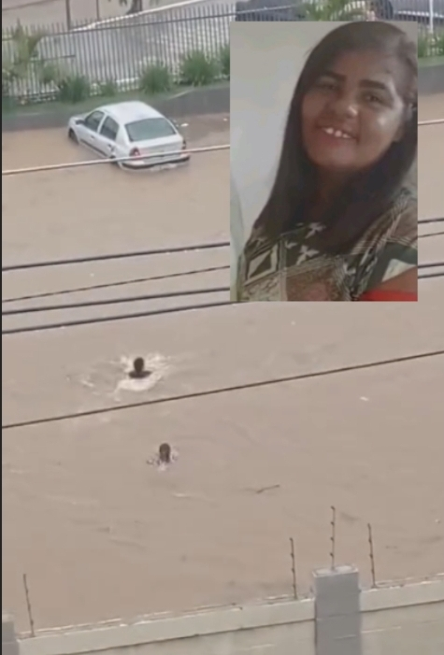 Uma mulher de 46 anos que foi arrastada em enchente no interior da Bahia segue desaparecida