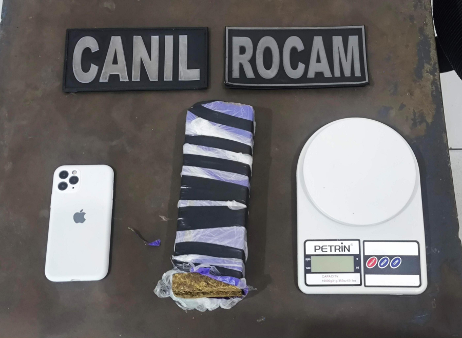 Após denúncia anônima, PM apreende menor com quase 1 quilo de maconha em Arapiraca