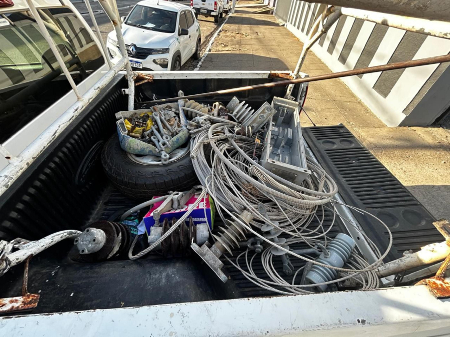 Em Arapiraca: Polícia Civil autua homem em flagrante por receptação de materiais elétricos e resistência à prisão