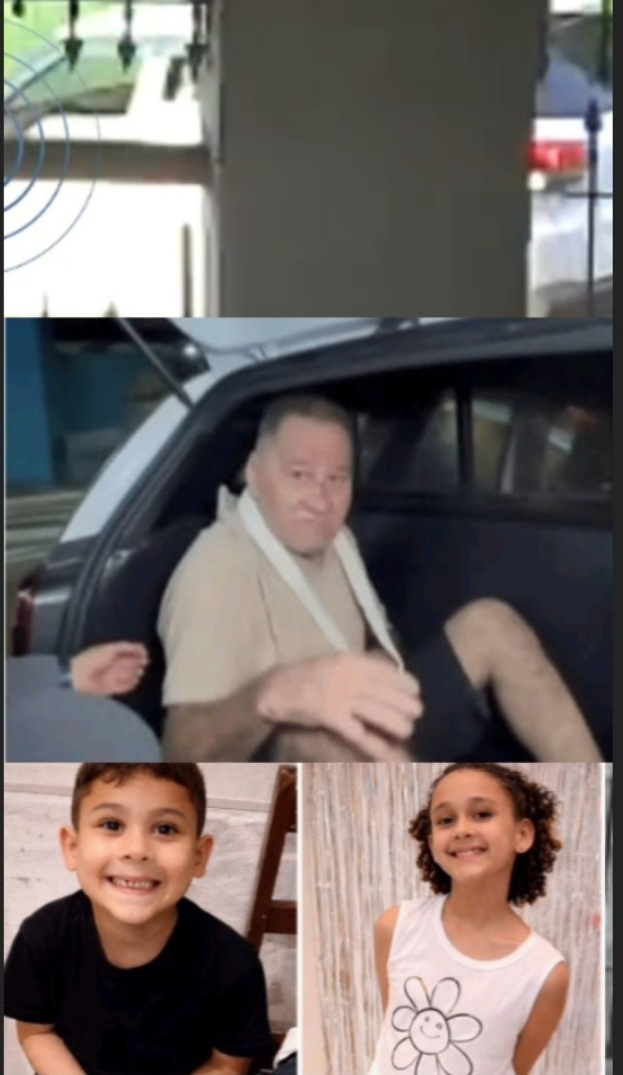 Vídeo mostra homem que atropelou e matou duas crianças alagoanas em Diadema já saiu de sua casa 