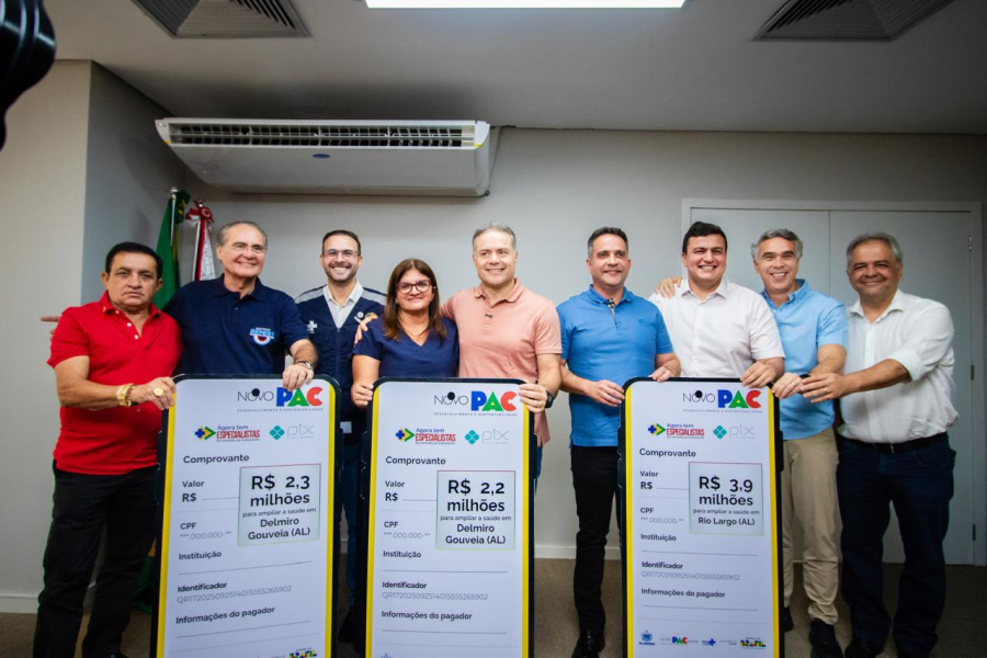 Saúde de Delmiro Gouveia ganha reforço histórico com a assinatura de ordem de serviço para a construção de CAPS e UBS via Novo PAC