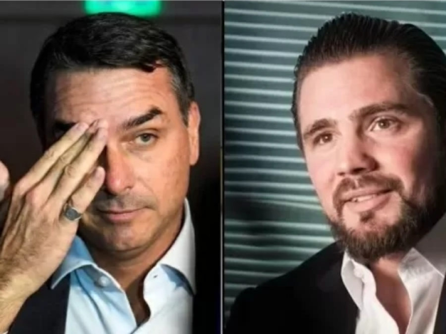 Flávio Bolsonaro inicialmente negou que pediu dinheiro a Vorcaro e só admitiu horas depois