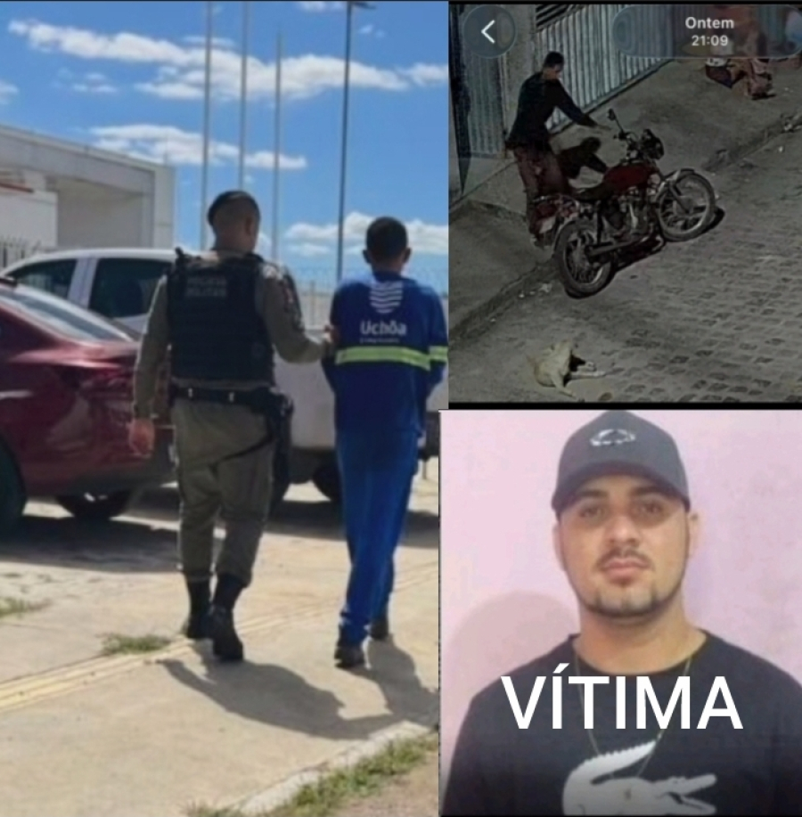 Delegado Dr. Rodrigo em um trabalho integrado prende dois suspeitos do crime de homicídio contra Cícero Rosa em Inhapi
