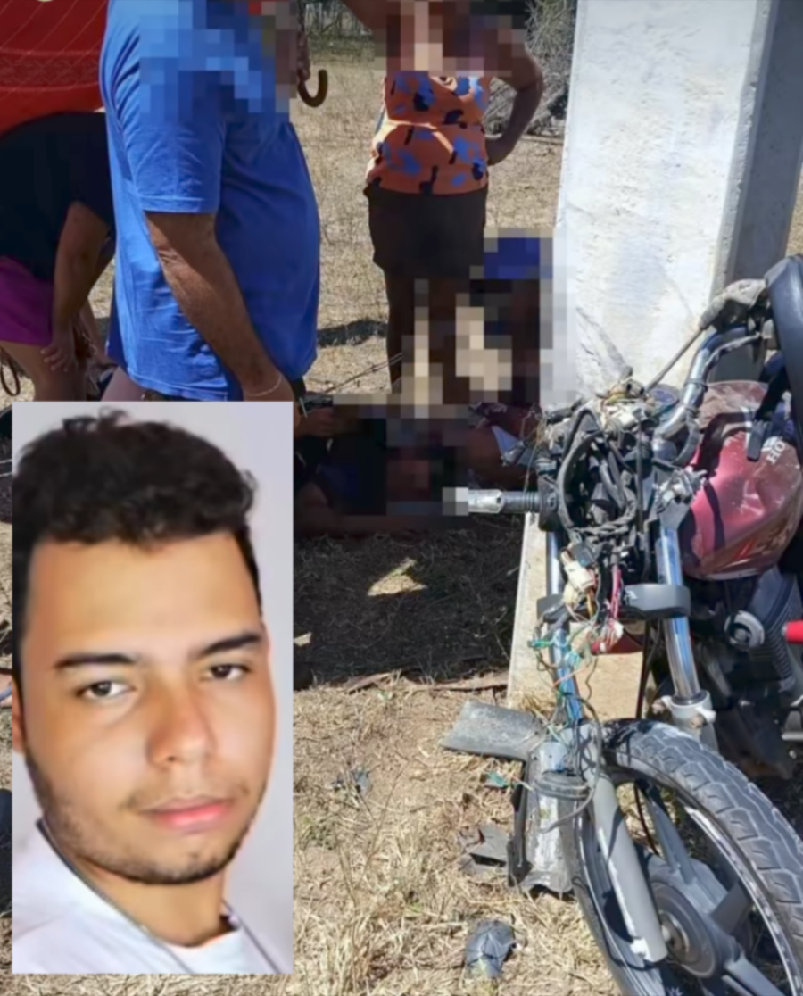 Jovem de 20 anos não resiste e morre após colisão entre motocicleta e caminhão em Inhapi