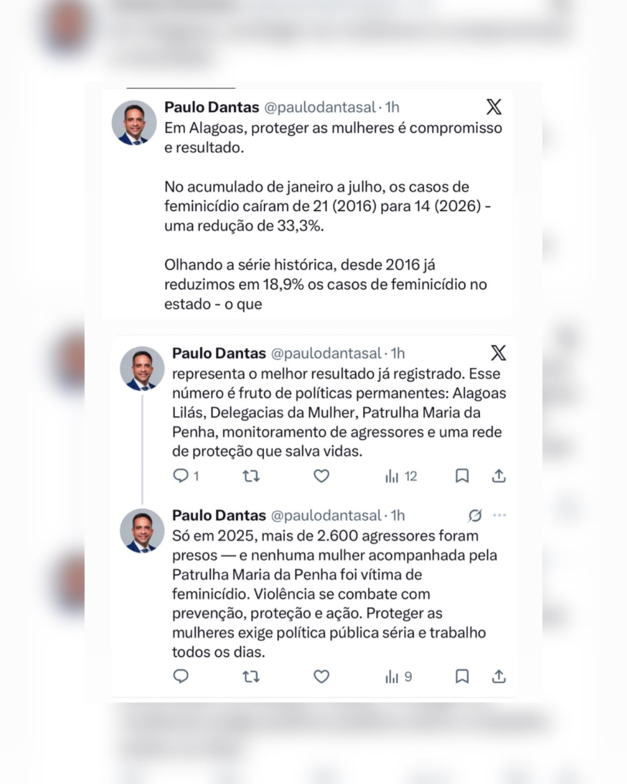 Lei Maria da Penha, 20 anos: Alagoas alcança melhor resultado da série contra o feminicídio