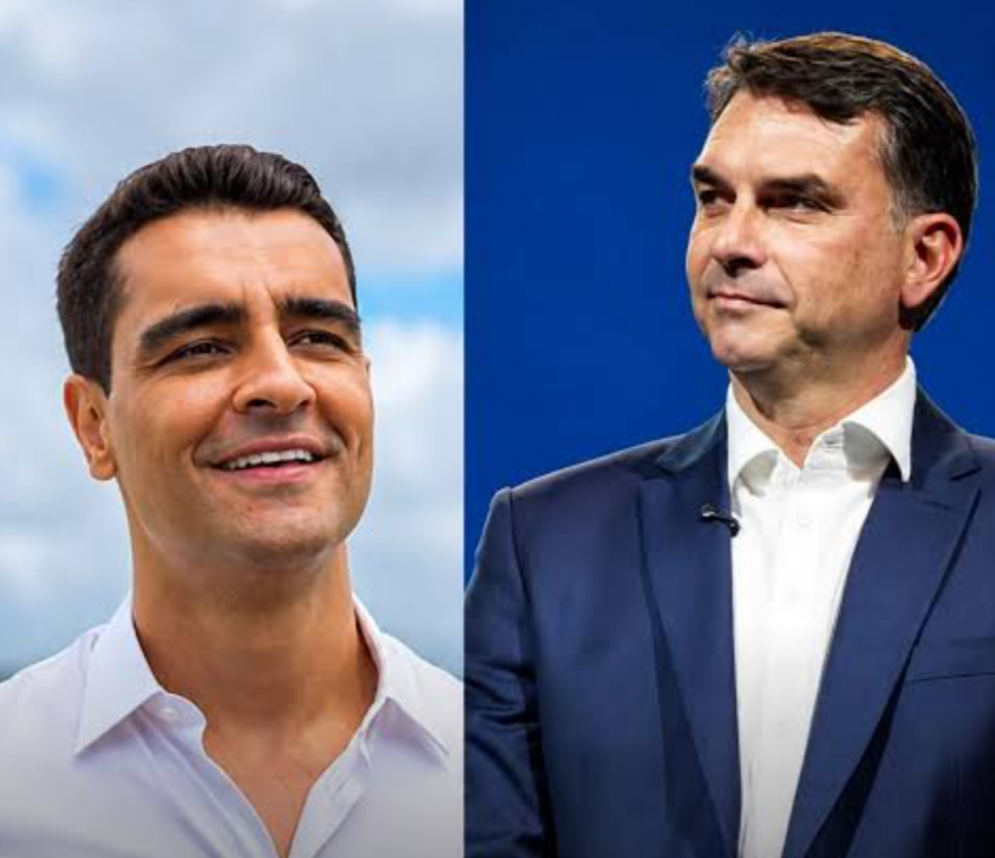 JHC está com a gente na campanha”, diz Flávio Bolsonaro em Maceió
