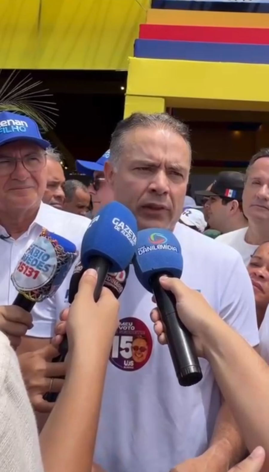Prefiro o barulho da democracia ao silêncio da ditadura”, diz Renan Filho sobre ataques de JHC à imprensa