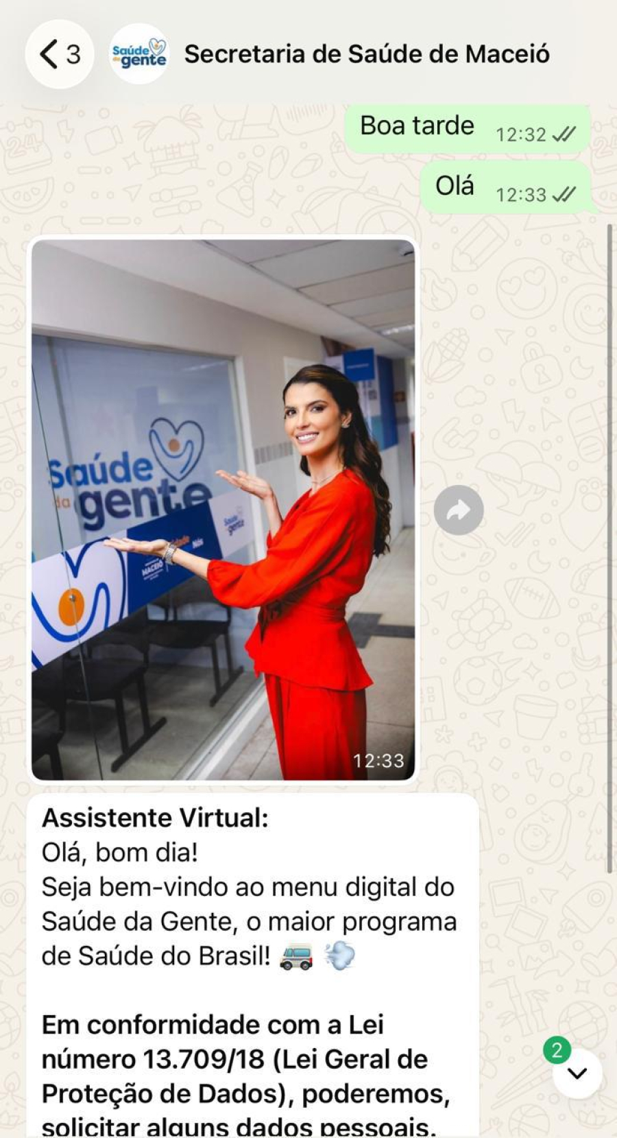 Candidata a Senado, esposa de JHC usa serviço da prefeitura de Maceió para fazer campanha