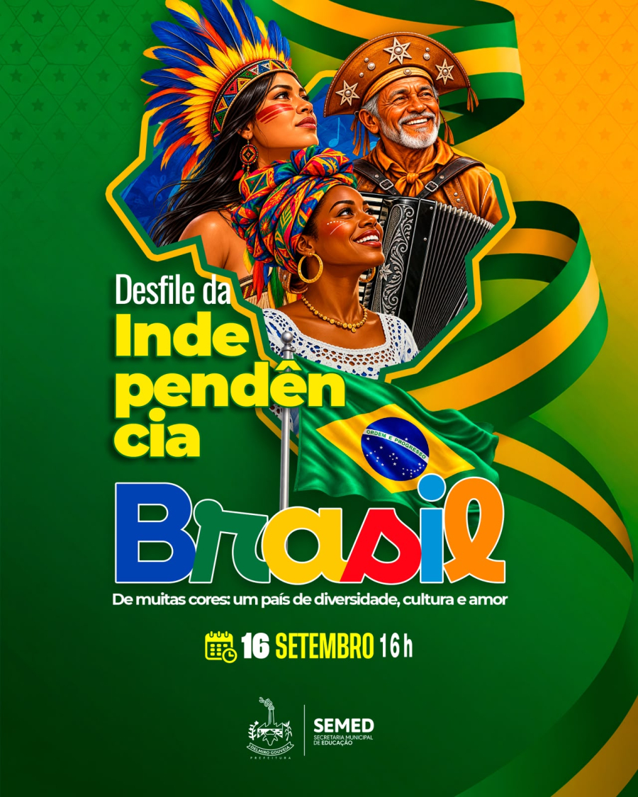 Delmiro Gouveia realiza Desfile da Independência com tema focado na diversidade e cultura nacional nesta quarta-feira