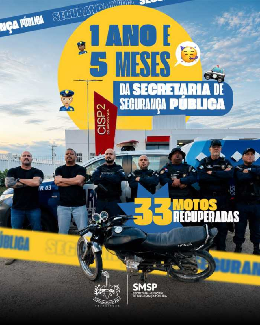 Guarda Municipal de Delmiro Gouveia recupera 33 motocicletas roubadas ou furtadas em 1 ano e 5 meses