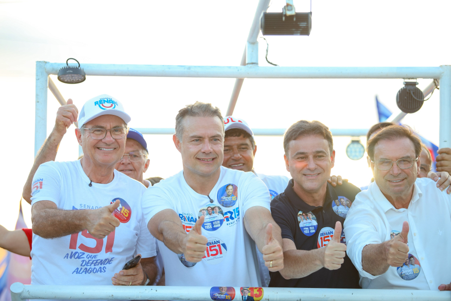 “Vamos ter uma grande vitória em Arapiraca”, diz Renan Calheiros